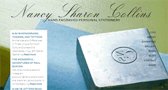 Desktop Screenshot of nancysharoncollinsstationer.com